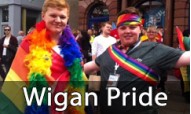 Wigan Pride Flags